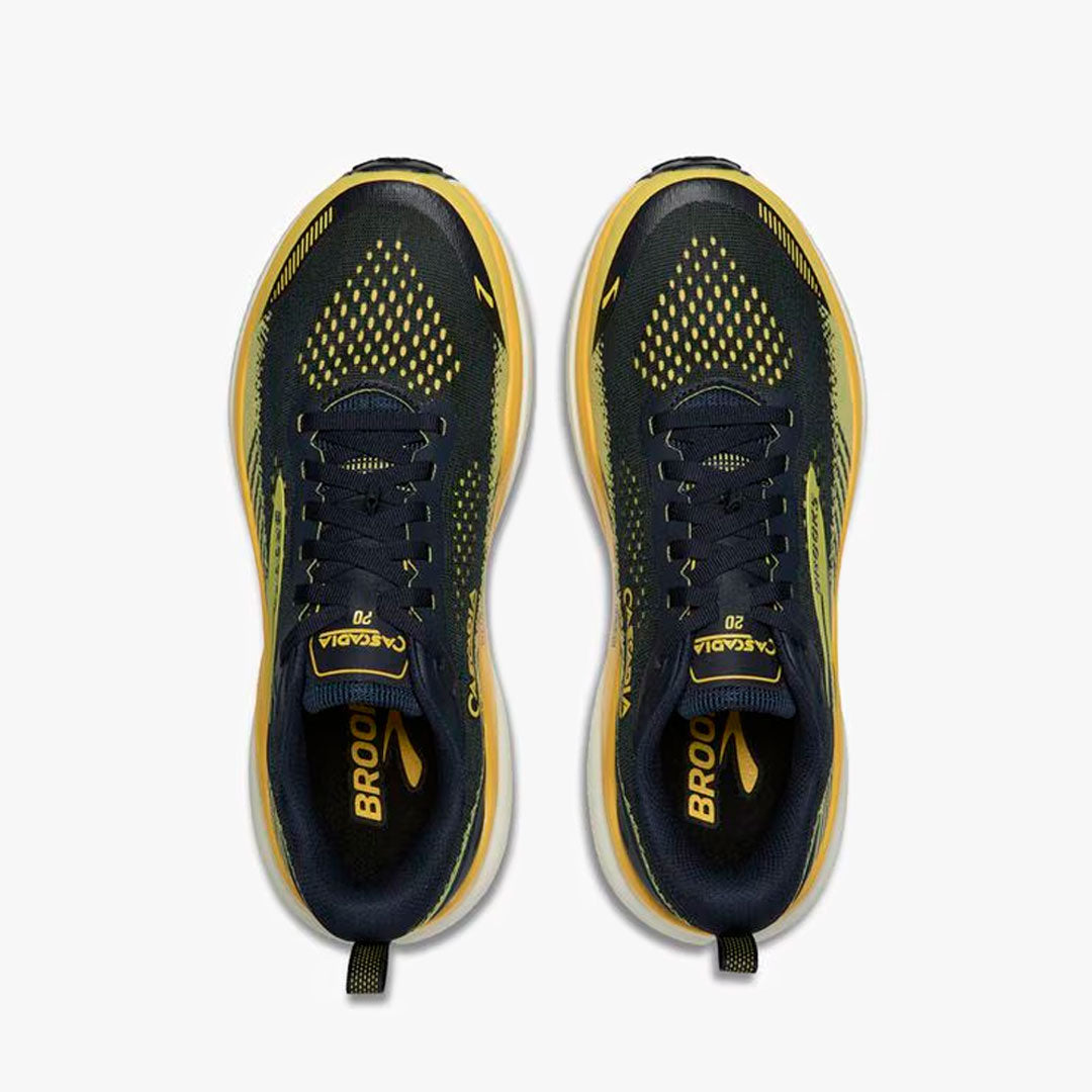 Brooks Cascadia 20 Navy/Cyber Yellow/Grey