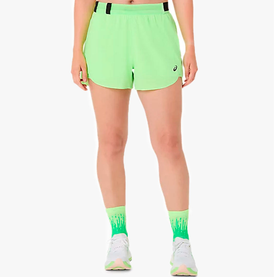 Pantalón Asics Metarun Split W Illuminate Green