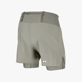 Pantalón Salomon Sense Aero 2IN1 Trail 5" Castor Gray