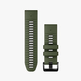 Correa Garmin Quickfit 26 mm Gray/green Silicone