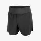 Pantalón Salomon Sense Aero 2IN1 Trail 5" Deep Black