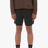 Pantalón Salomon Sense Aero 2IN1 Trail 5" Deep Black