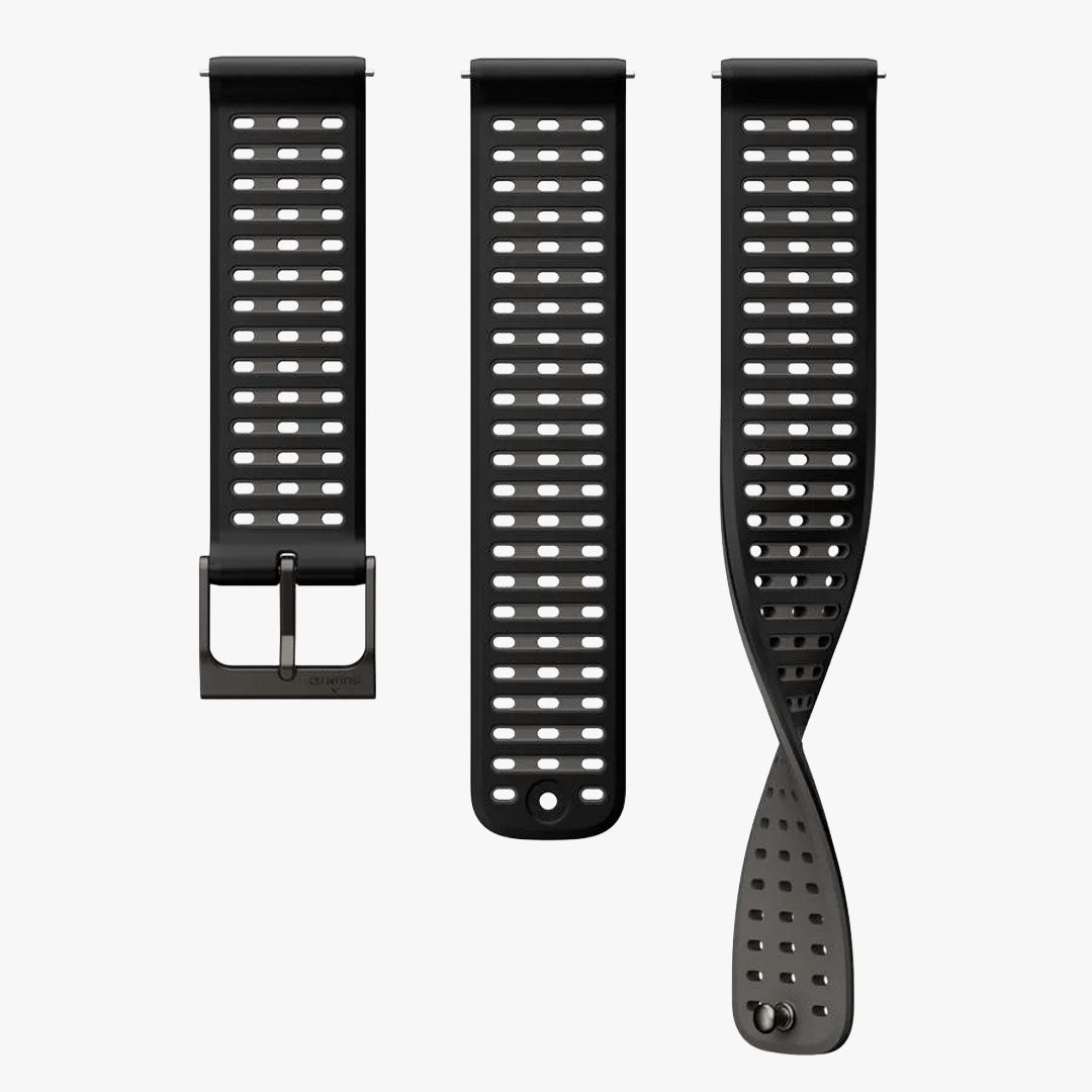 Correa Suunto 22mm Athletic 9 Silicone Black S+M