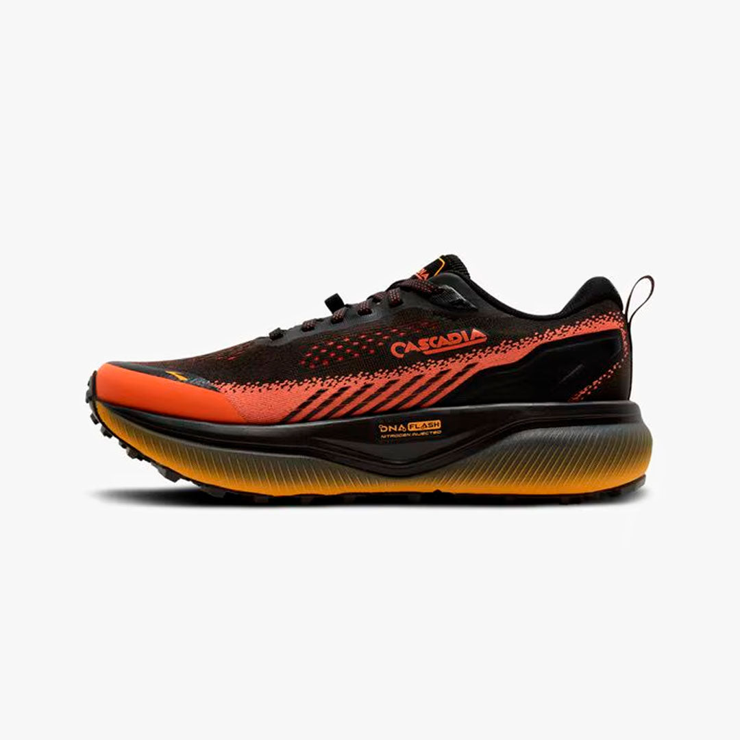 Brooks Cascadia 20 Black/Tigerlily