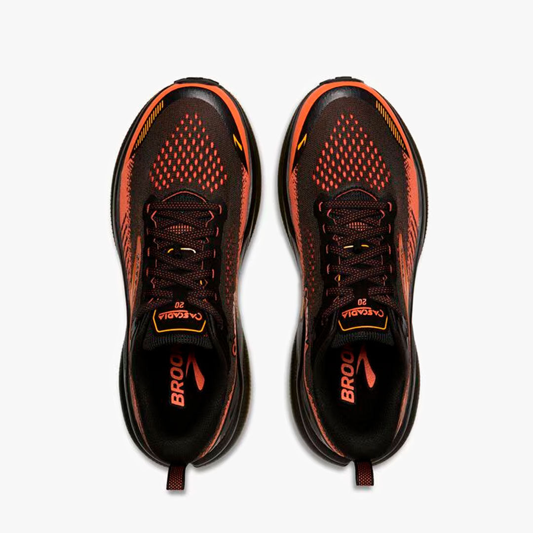 Brooks Cascadia 20 Black/Tigerlily