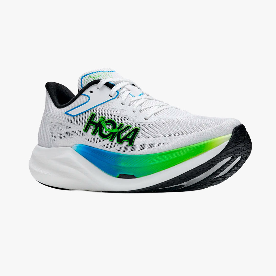 Hoka Rocket X 3 Frost/Electric