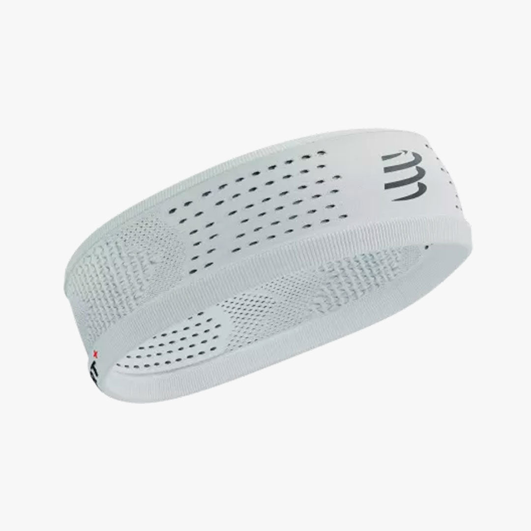Headband Compressport Thin On/Off White