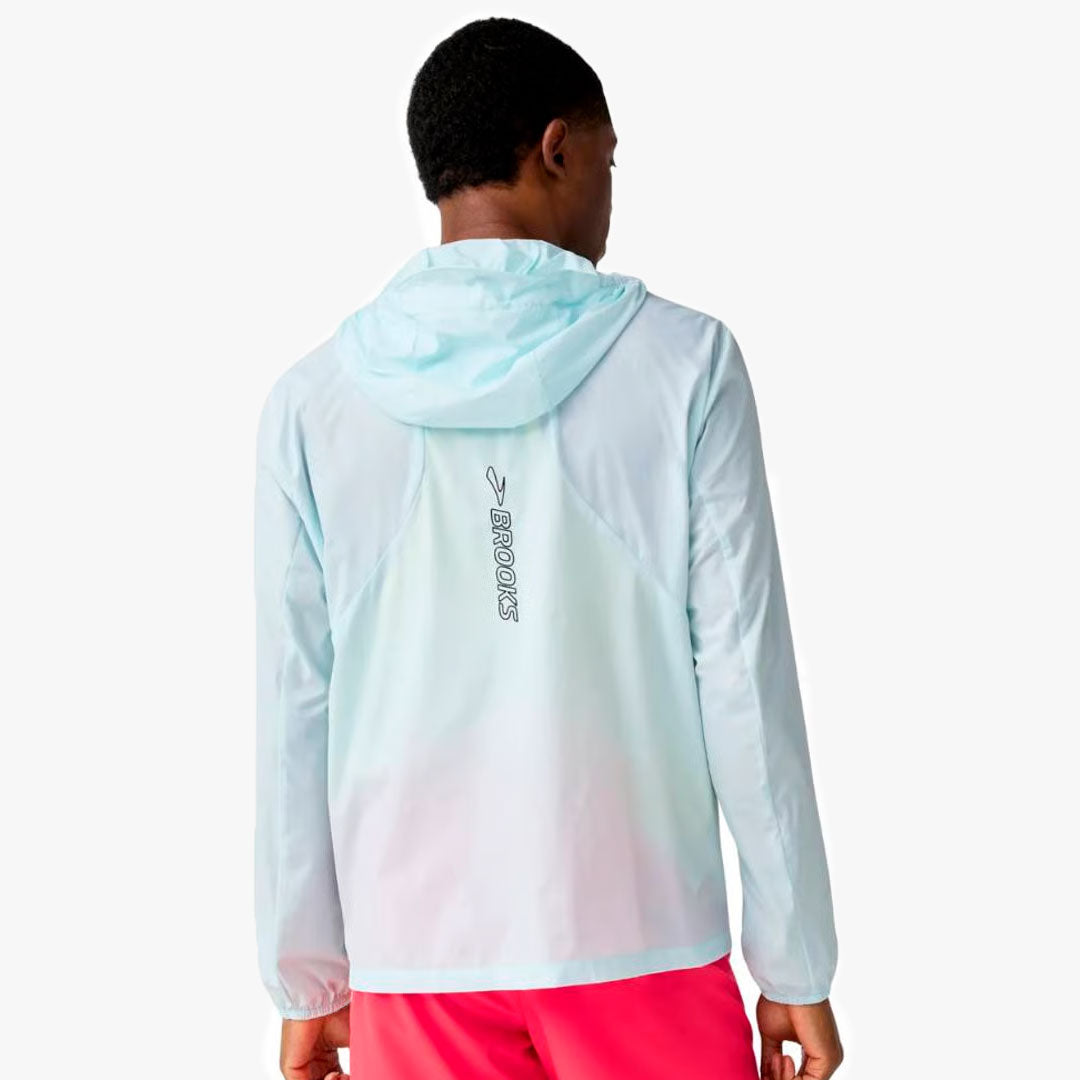 Chaqueta Brooks Canopy Packable Stride Blue