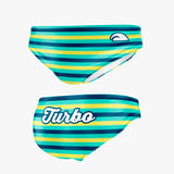 Bañador Turbo Waterpolo Logo Stripes