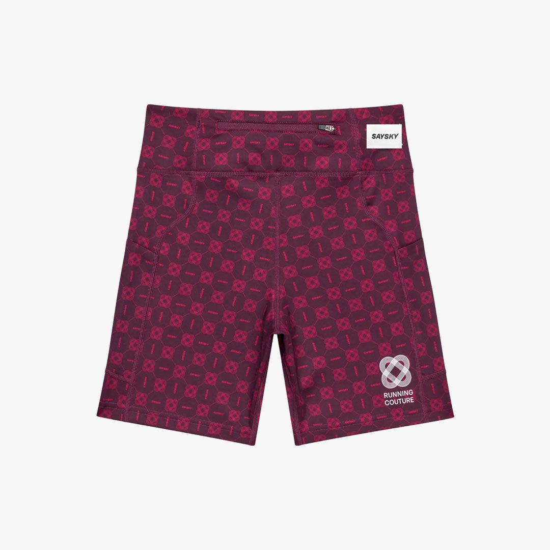 Mallas Saysky Couture Combat 7" W Burgundy