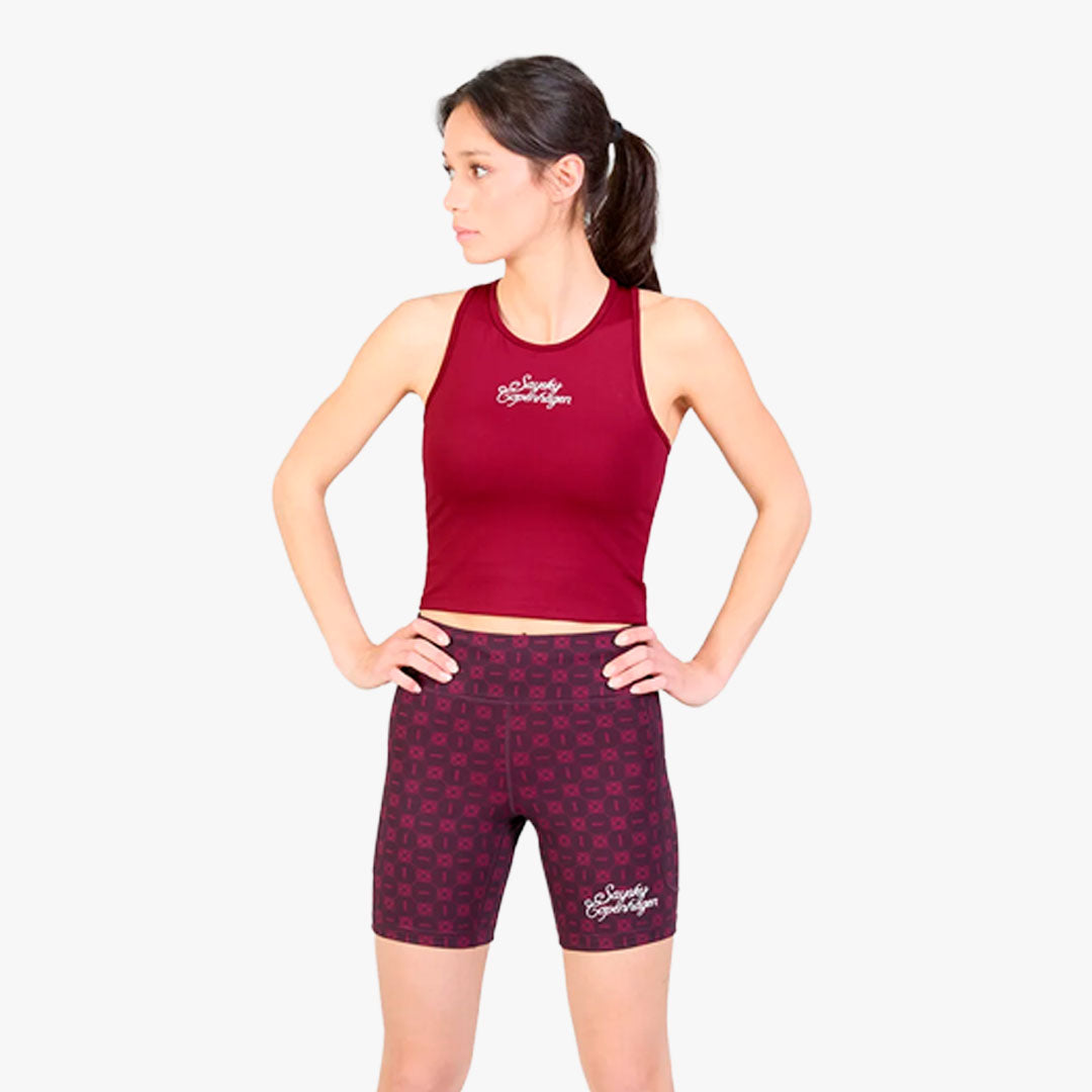 Mallas Saysky Couture Combat 7" W Burgundy