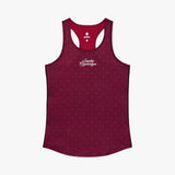 Camiseta Saysky Couture Combat Singlet W Burgundy