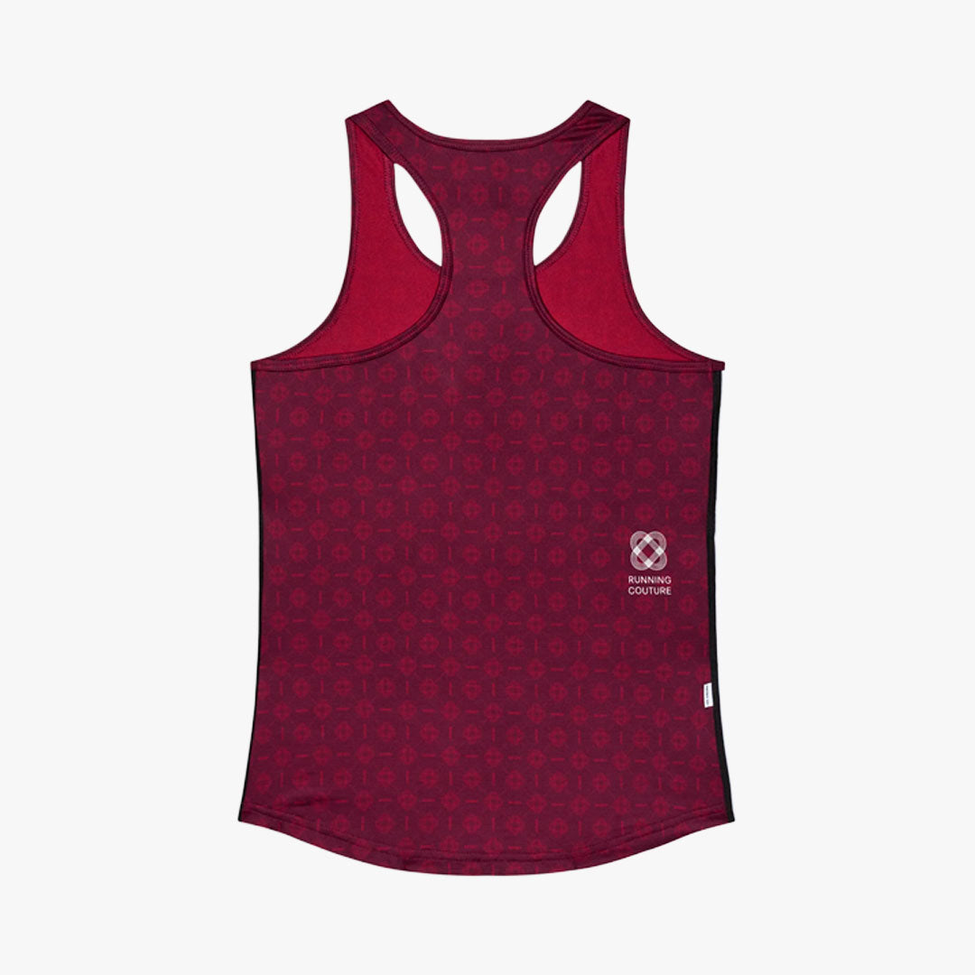 Camiseta Saysky Couture Combat Singlet W Burgundy
