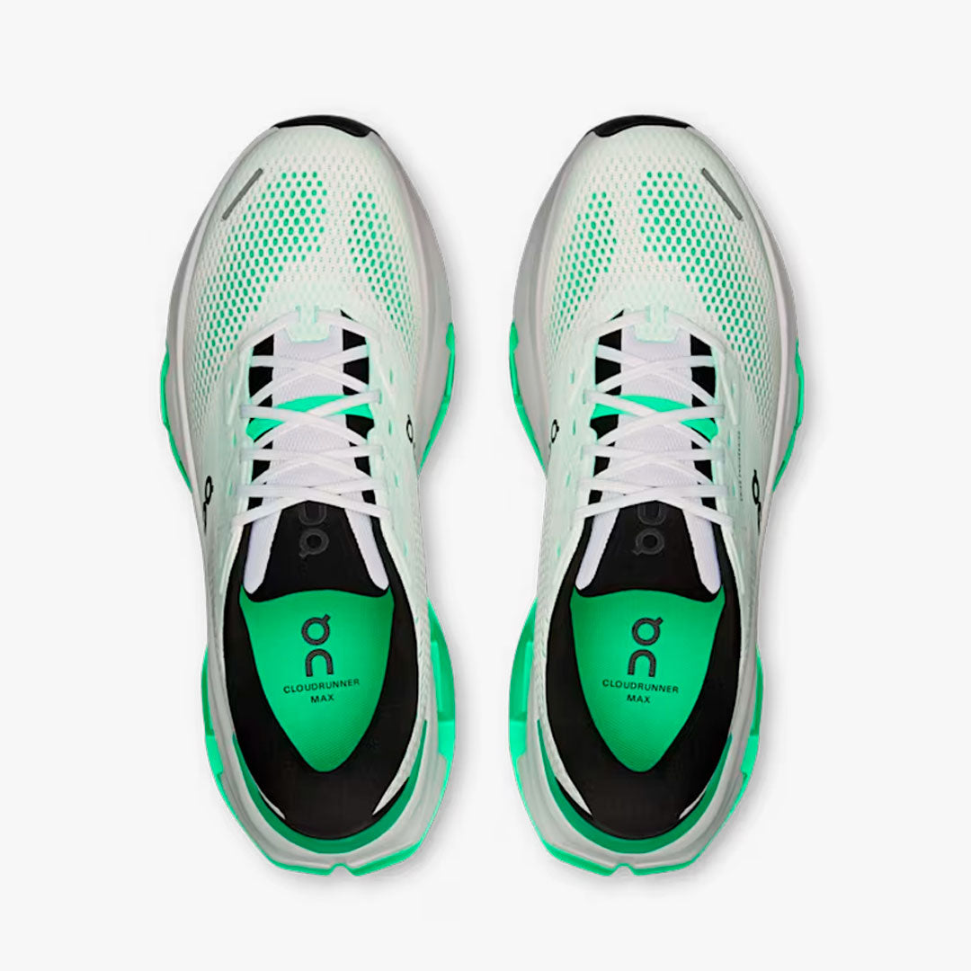 On Cloudrunner 3 Max White/Verdite