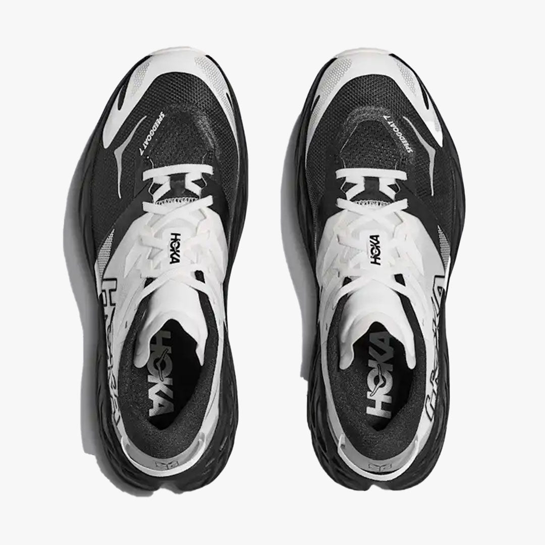 HOKA SPEEDGOAT 7 BLACK/WHITE