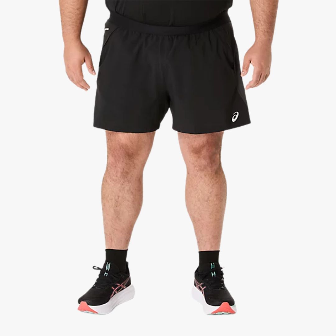 Pantalón Asics Road 5IN Black/Graphite Grey
