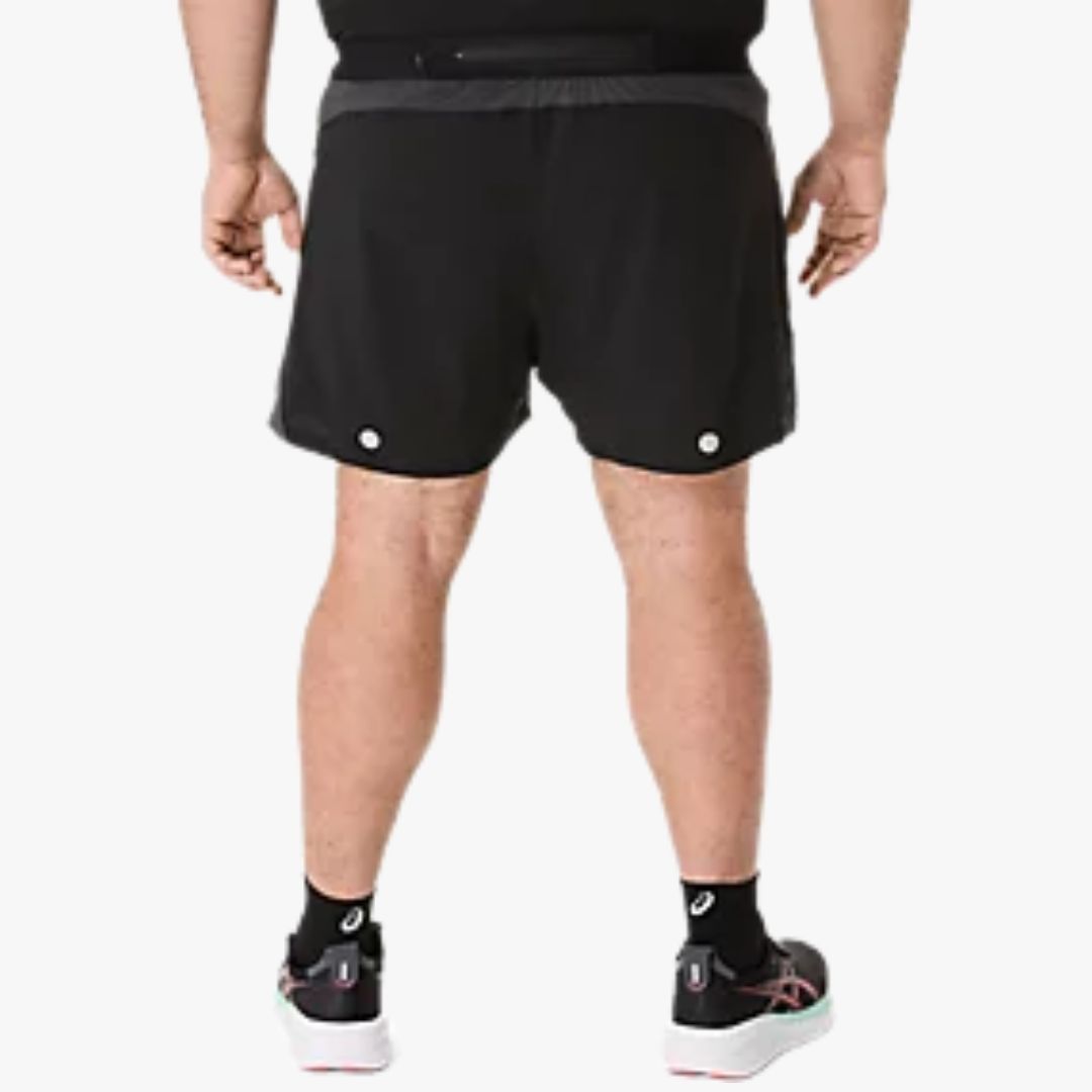Pantalón Asics Road 5IN Black/Graphite Grey