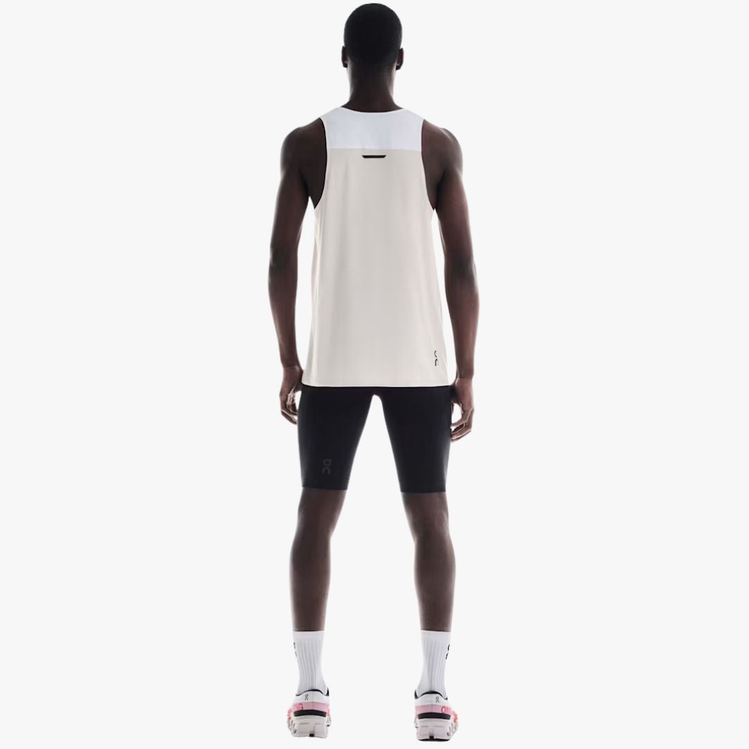 Camiseta On Performance Tank White/Silver