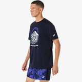 CAMISETA ASICS FUJITRAIL LOGO SS TOP MIDNIGHT/COBALT BURST