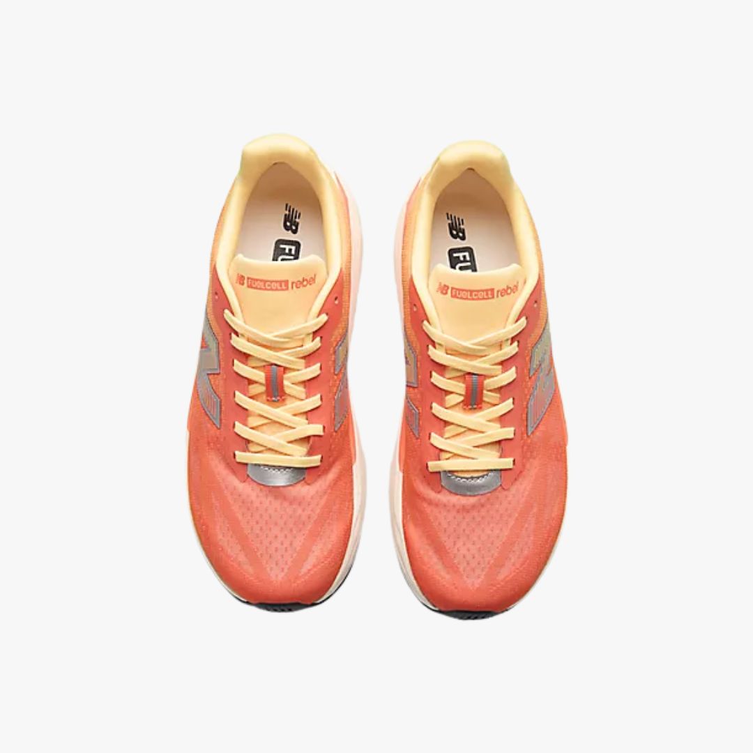NEW BALANCE FUELCELL REBEL V5 TANGERINE/SILVER