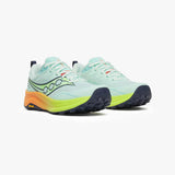 SAUCONY PEREGRINE 16 W AQUA/CITRON