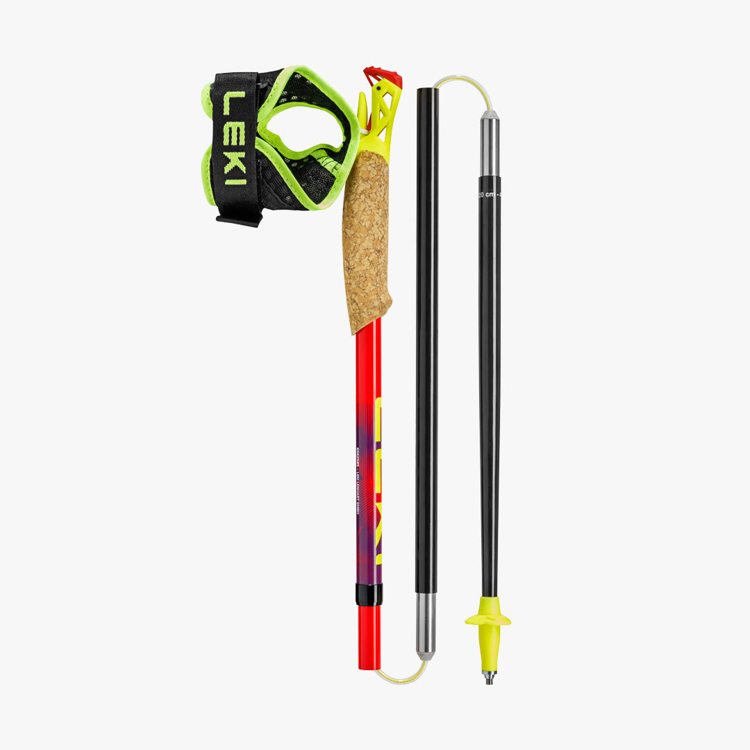 BASTONES LEKI ULTRATRAIL FX. ONE RED/VIOLET