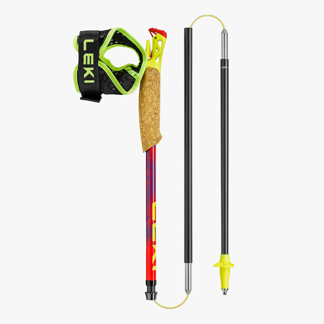 BASTONES LEKI ULTRATRAIL FX. ONE SL RED/VIOLET
