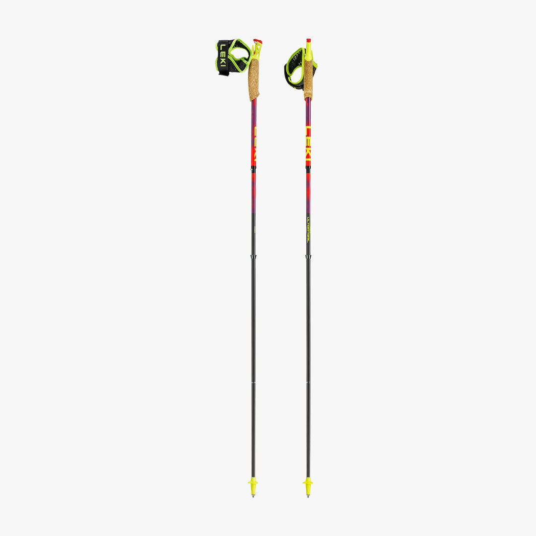 BASTONES LEKI ULTRATRAIL FX. ONE SL RED/VIOLET