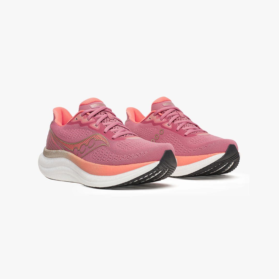 SAUCONY TRIUMPH 23 W MAUVE/BLACK