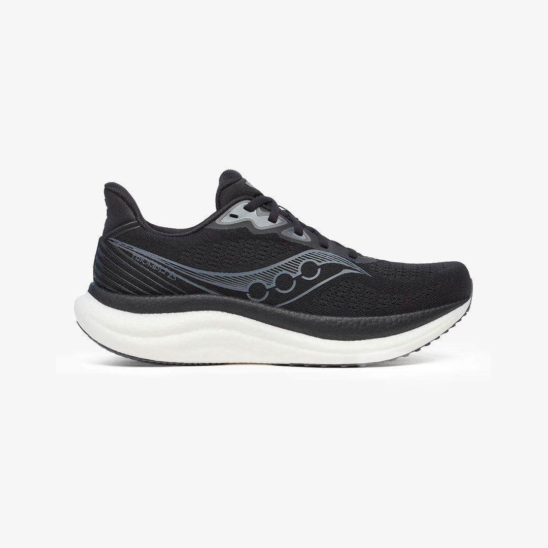 SAUCONY TRIUMPH 23 BLACK/WHITE