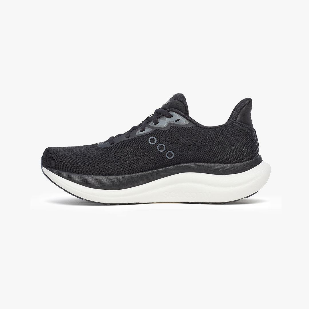SAUCONY TRIUMPH 23 BLACK/WHITE