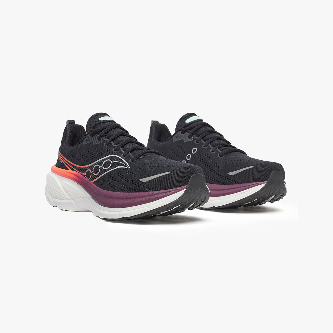 SAUCONY HURRICANE 25 BLACK/CRIMSON