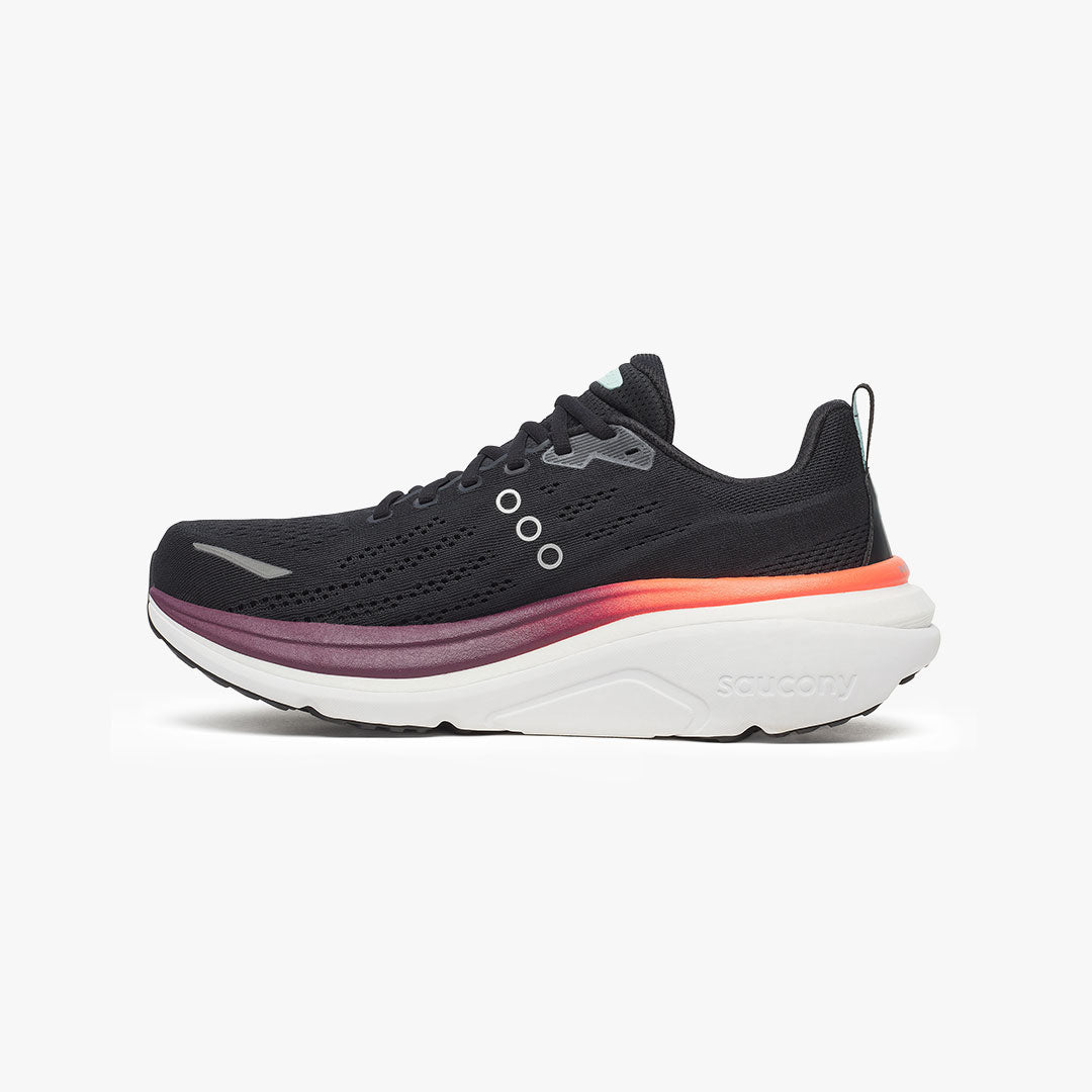 SAUCONY HURRICANE 25 BLACK/CRIMSON