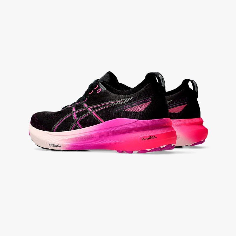 ASICS GEL KAYANO 31 W NEGRO/ROSA