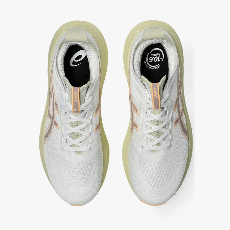 ASICS GEL NIMBUS 27 WHITE/GREEN