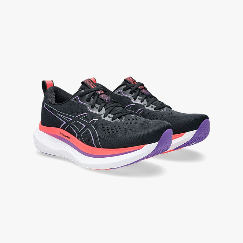ASICS GLIDERIDE MAX BLACK/FLASH RED