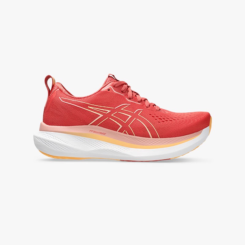 ASICS GLIDERIDE MAX W DARK PINK/ORANGE