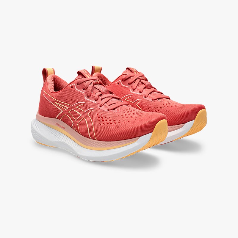 ASICS GLIDERIDE MAX W DARK PINK/ORANGE