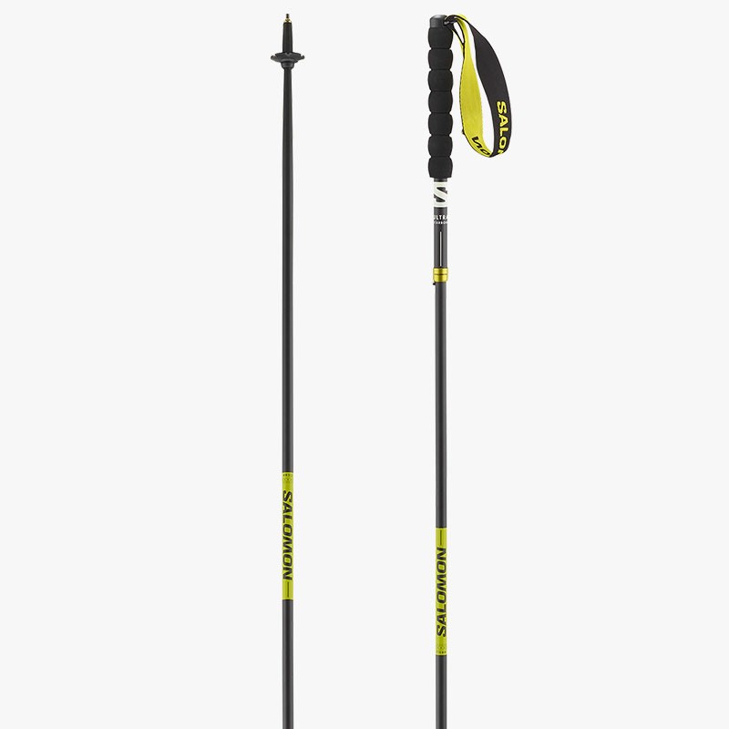 BASTONES SALOMON ULTRA CARBON FOLDBLE AMARILLO