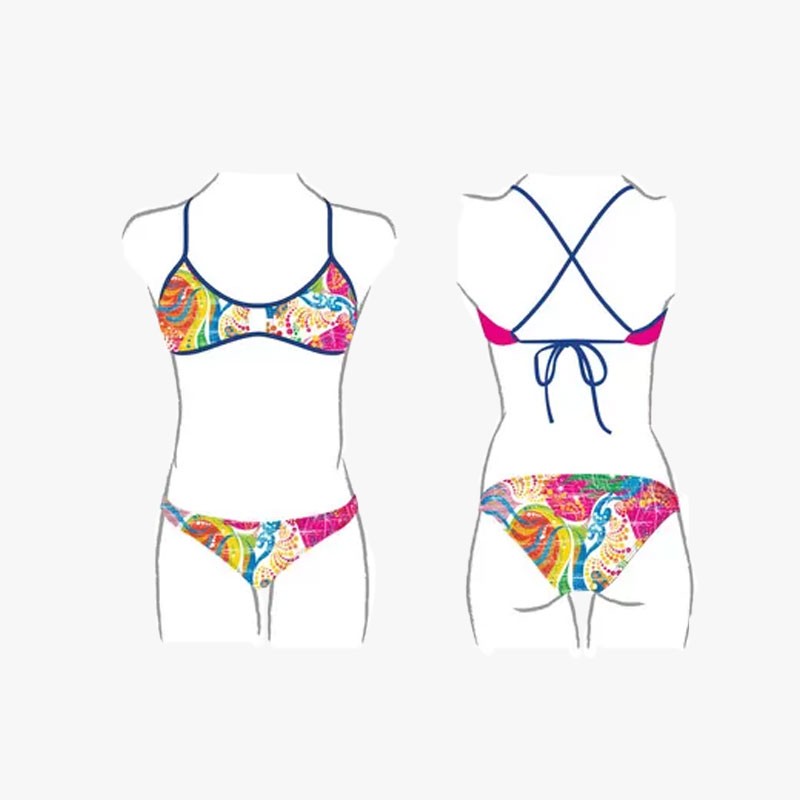 Bikini Turbo Sea Color
