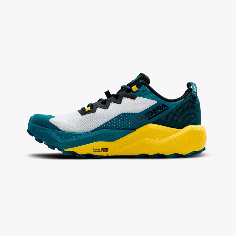 BROOKS CALDERA 8 AZUL/AMARILLO