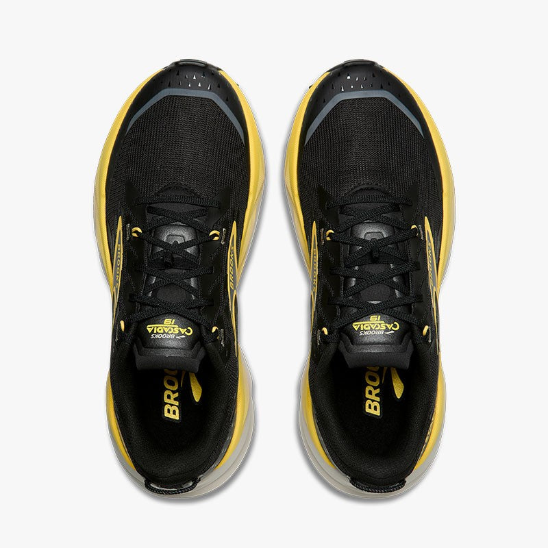 BROOKS CASCADIA 19 BLACK/YELLOW