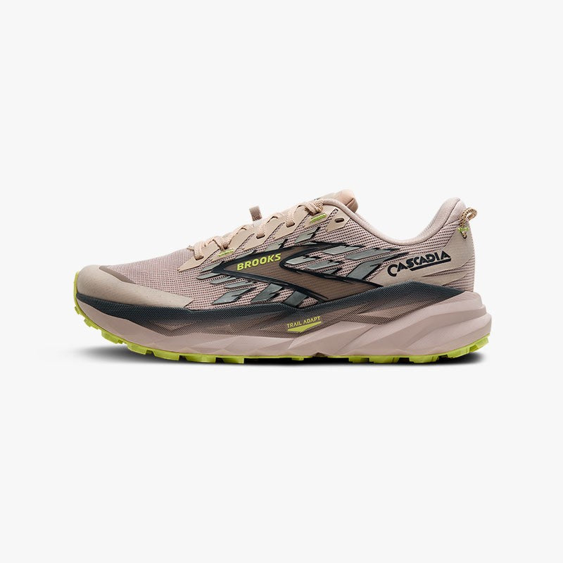 BROOKS CASCADIA 19 CHATEAU/LIME