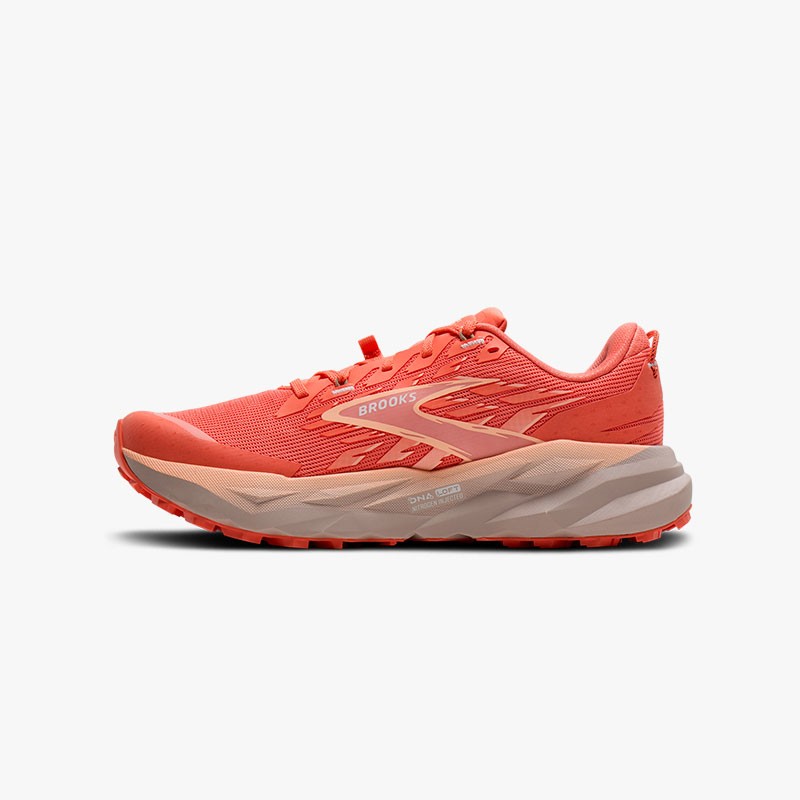 BROOKS CASCADIA 19 W PEACH ECHO/CHATEAU