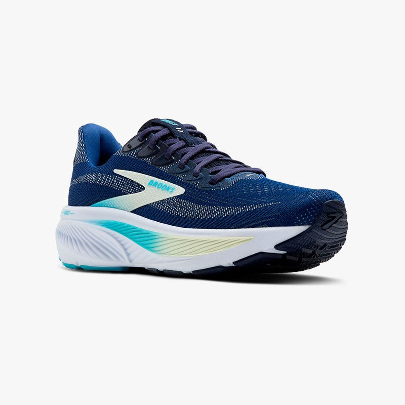 BROOKS GHOST 17 W NAVY/GREEN