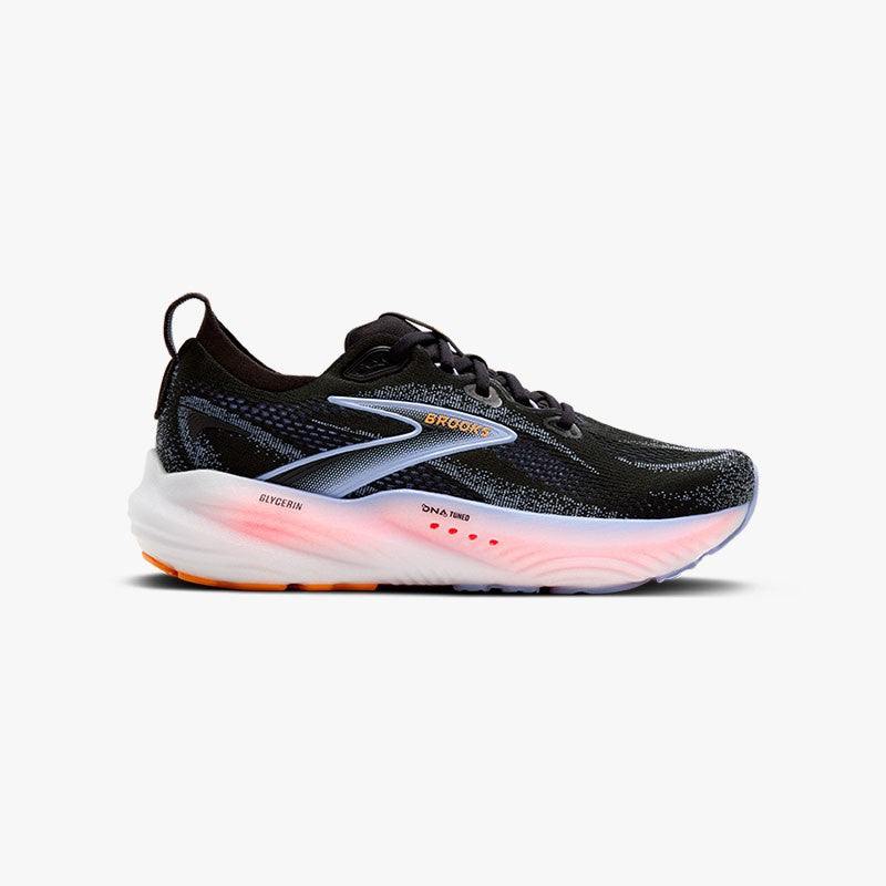 BROOKS GLYCERIN 22 W BLACK/BLUE HERON
