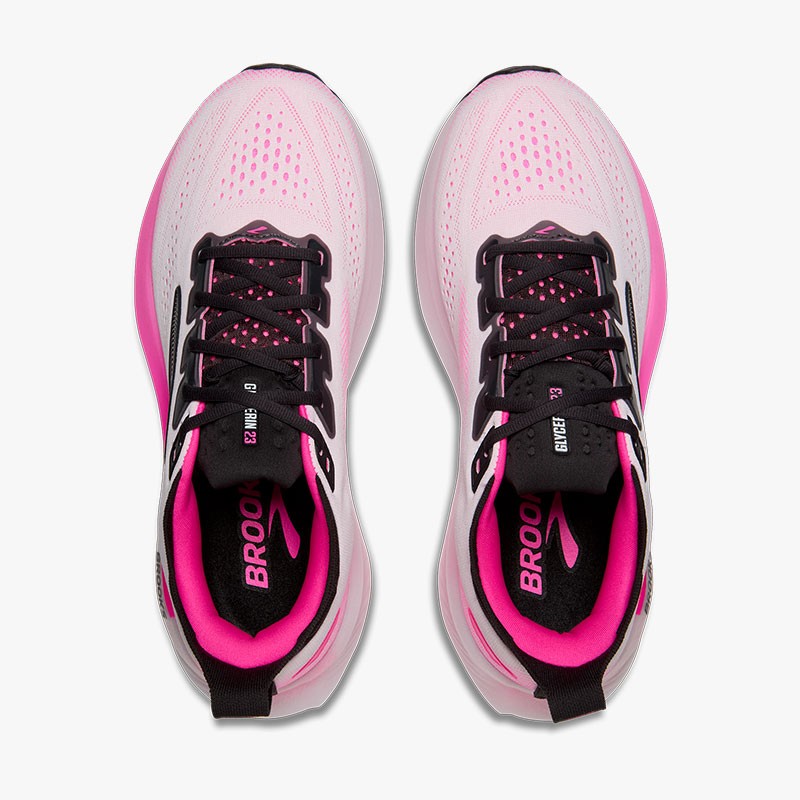 BROOKS GLYCERIN 23 W WHITE/PHANTOM
