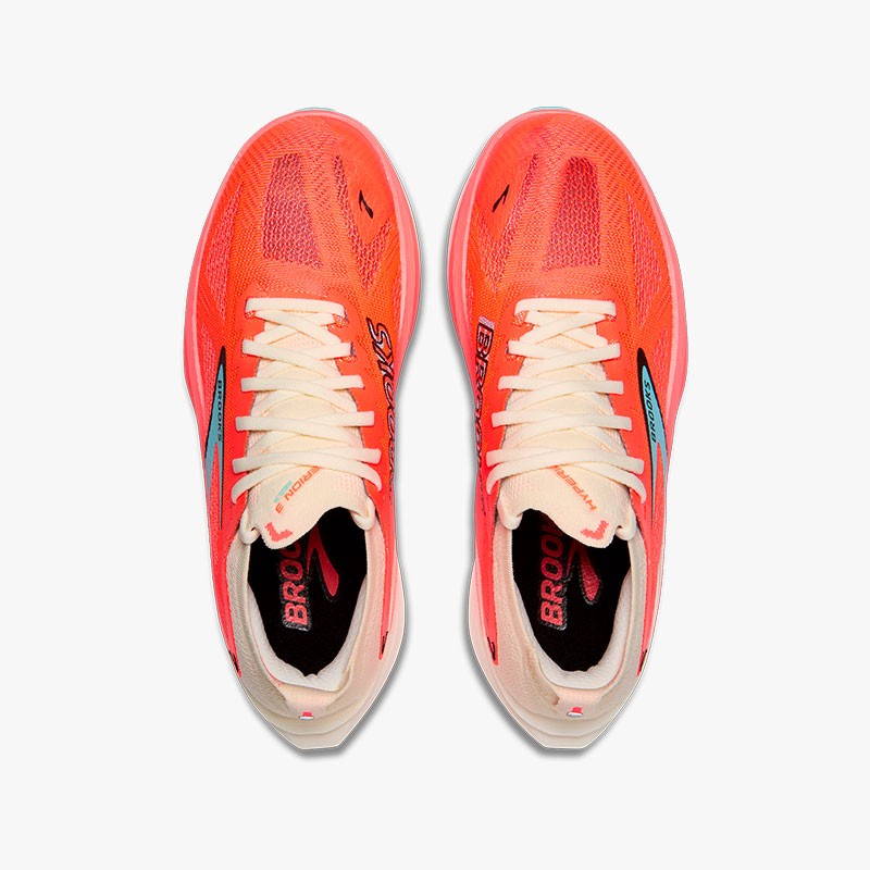 BROOKS HYPERION MAX 3 W COOCNUT/FIERY RED