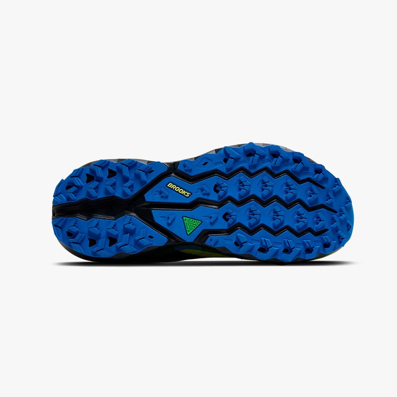 BROOOKS CASCADIA 19 SUNNY LIME/BLUE