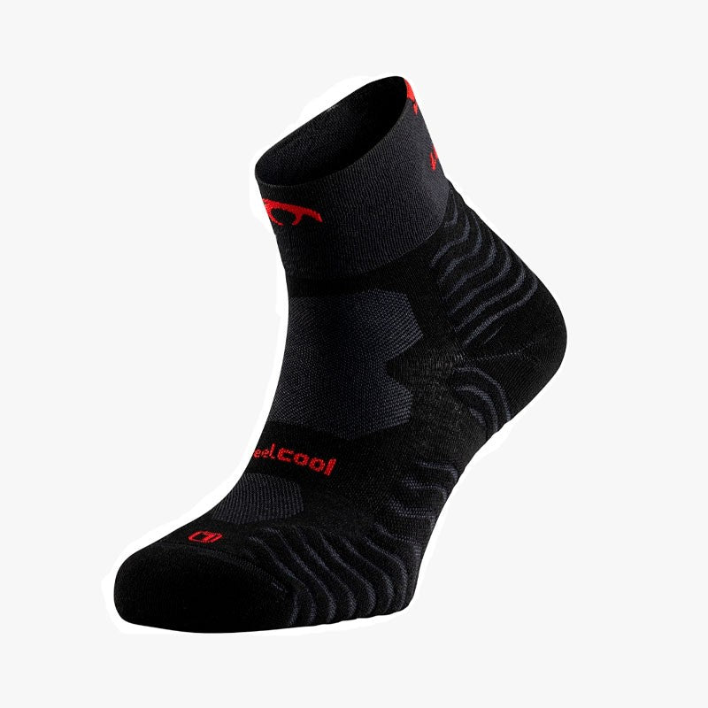 CALCETINES LURBEL STONE PRO NEGRO/ROJO